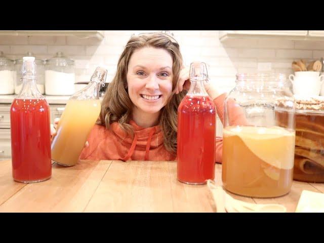 HOW TO MAKE FLAVORED KOMBUCHA AT HOME | the best way to flavor your kombucha | kombucha flavoring