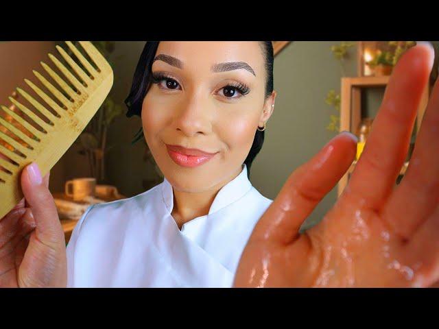 ASMR Scalp treatment  Scalp massage & Hair Wash | Personal Attention Roleplay with Layered Sounds