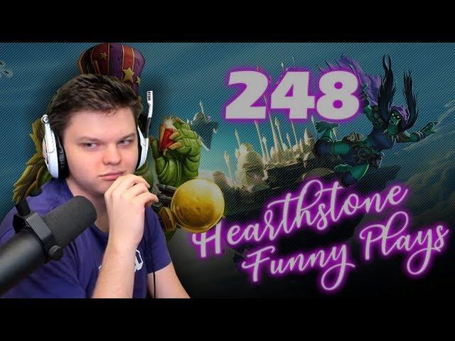 Сильвер смотрит: Hearthstone Funny Plays 248