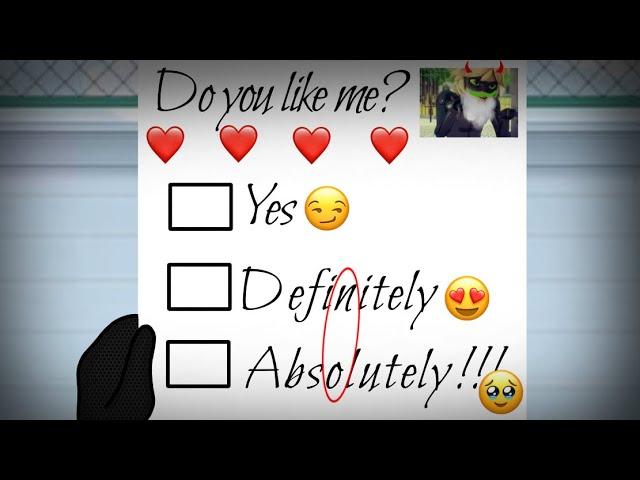 Do you like me?//[MLB‍⬛] Gacha Club meme