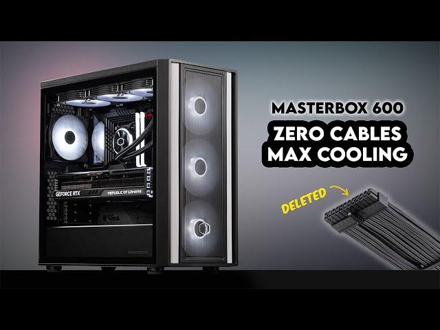 This PC Build is Clean & Powerful: Cooler Master Masterbox 600 BTF Gaming PC Build | ROG 4090