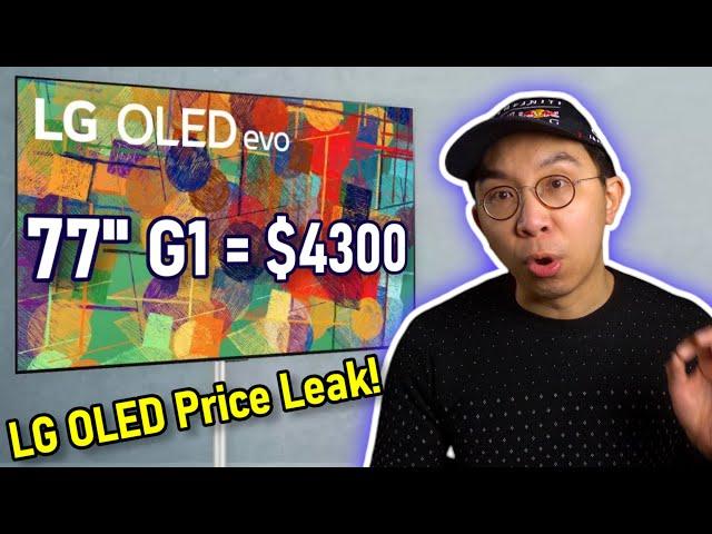 LG 2021 OLED TV USA Prices Leaked: 77-inch C1 $3500; 77" G1 Evo $4300!