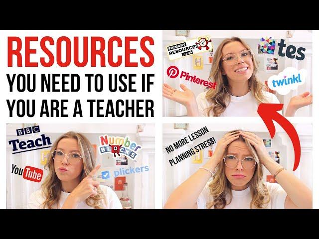 Resources That Got Me Through My Early Teaching Career / if you're a teacher, check these out!