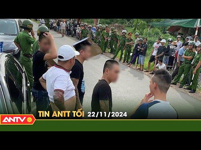 Tin tức an ninh trật tự nóng, thời sự Việt Nam mới nhất 24h tối ngày 22/11 | ANTV