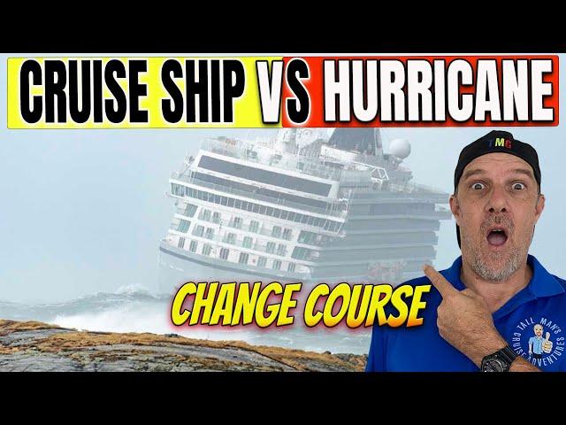 What it takes to Reroute a Cruise Ship | Tall Man's Cruise Adventures