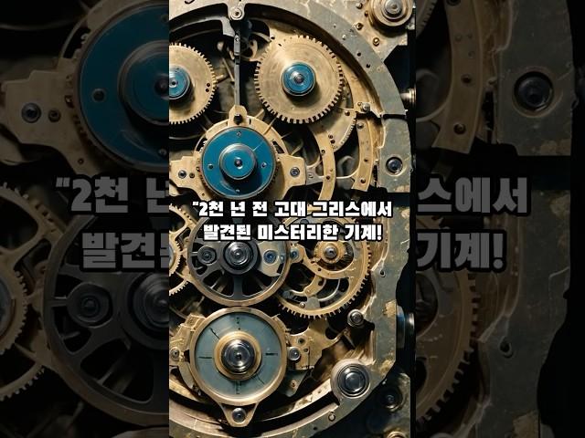 2000년 전 그리스에서 발견된 ‘정밀 기계 장치’ #지식 #정보  #이슈 #history