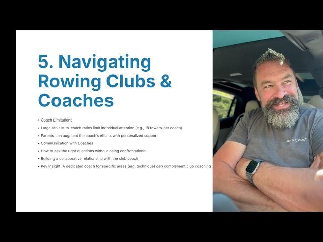 Part 3: New Parents of Junior Rowers! Here is information for you on how to support your child!