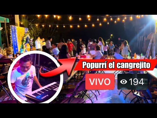 Popurrí de cumbia - El cangrejito y la parranda - Richard y sus teclados 2024 en vivo