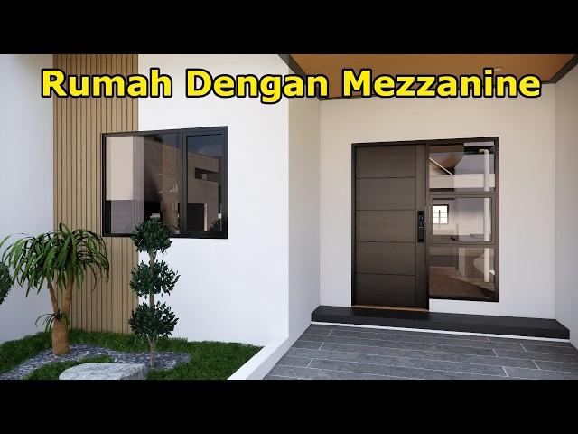 Rumah Mezzanine | 6x7 meter 3 Kamar Tidur ???