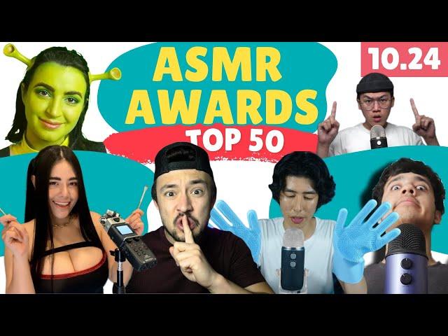 Top 50 ASMR Artists for October 2024  The best compilation