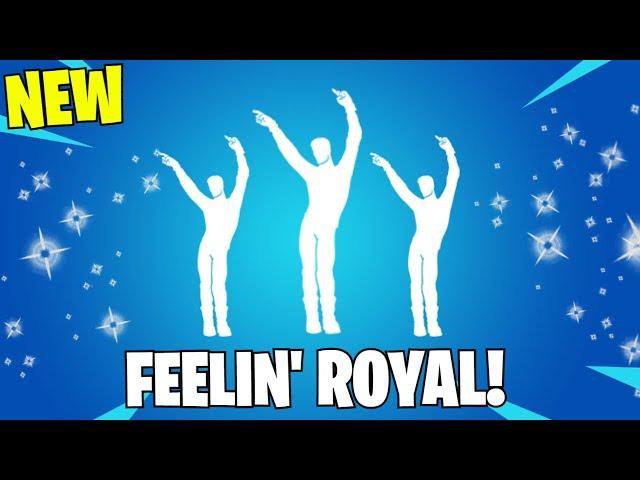 FORTNITE FEELIN ROYAL EMOTE 1 HOUR!