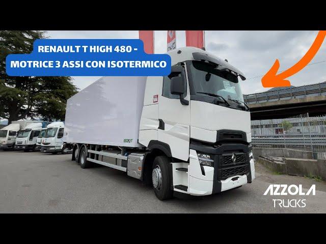 AzzolaTrucks - OVERVIEW: Nuovo Camion Isotermico Frigo 3 Assi Renault Trucks