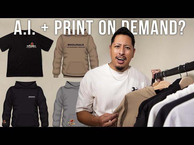 How To Start A Luxury Clothing Brand Using Print On Demand + A.I (With $0)