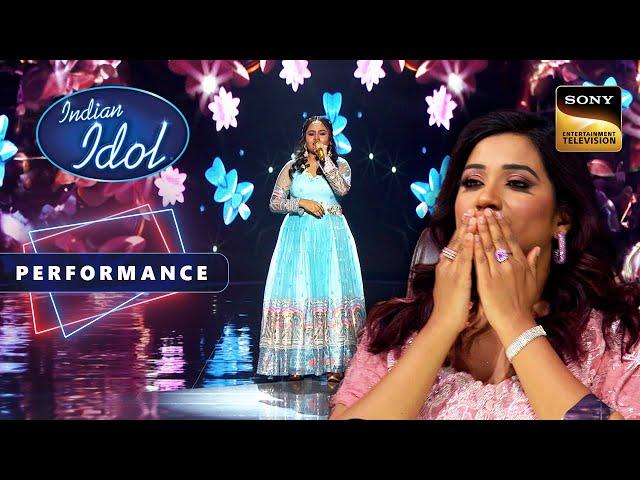 Indian Idol S14 | "Mera Dil Yeh Pukare Aaja" पर Ananya ने दिया एक बेहतरीन Performance | Performance