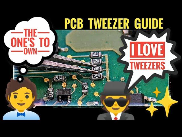 TWEEZERS For Your Electronics / Soldering Tutorial