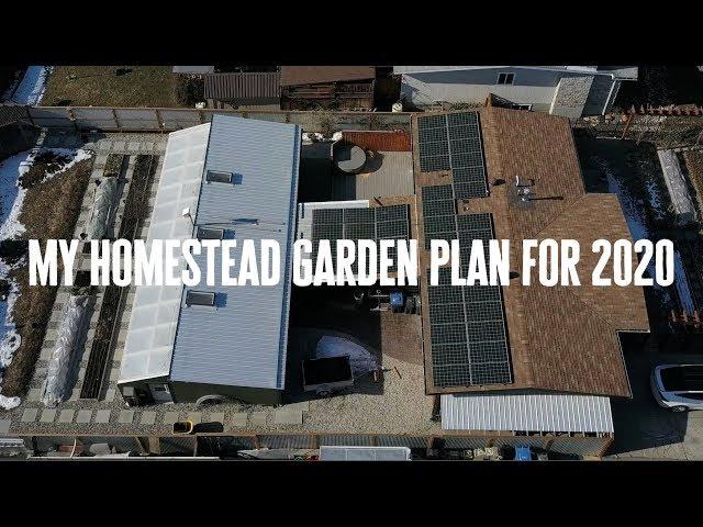 Curtis' 2020 Homestead Garden Plan