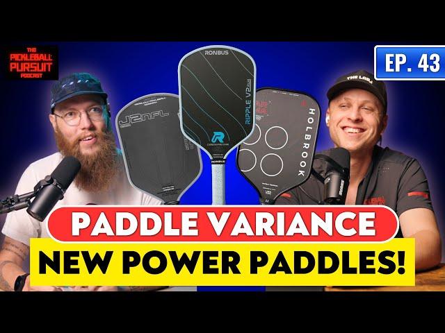 Ronbus Ripple V2, J2NF Paddles, Holbrook ARMA, How Paddles Can Vary