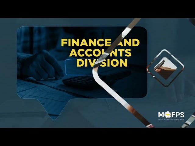 Who we are? || Finance and Accounts Division