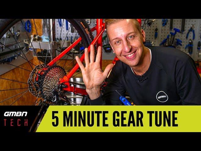 5 Minute Gear Adjust | How To Set Up Your Mountain Bike Gears Correctly
