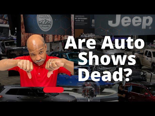Are Traditional, Large Auto Shows Dead?