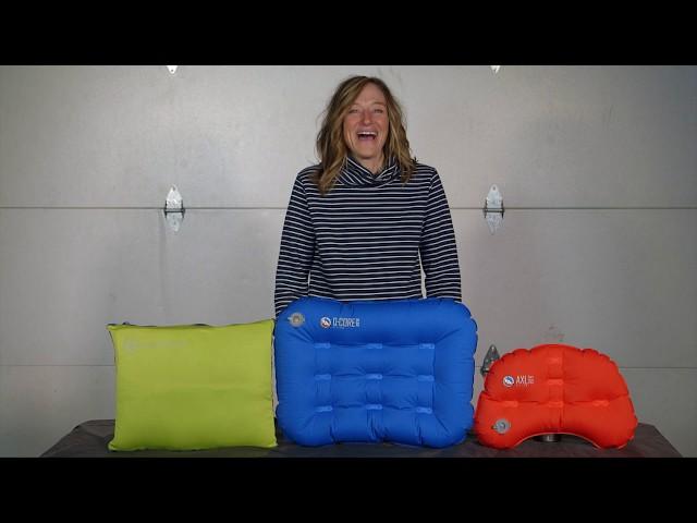 Pillows - AXL Air, Q-Core Deluxe  Sleeping Giant Deluxe