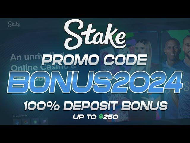 Stake Promo Code - 100% Deposit Bonus on Stake