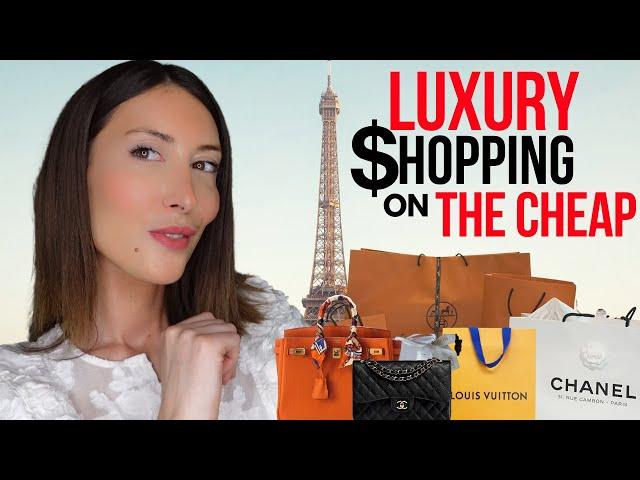 How to buy luxury brands CHEAPER in Paris - Paris shopping tips