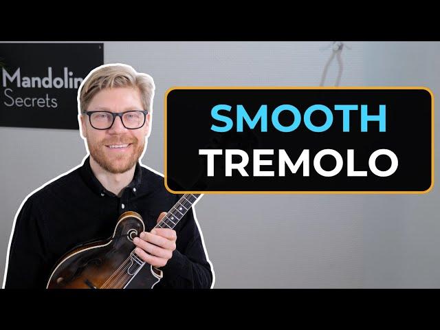 Play a smooth tremolo -  Mandolin lesson