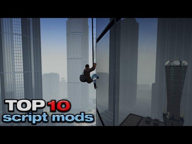 TOP 10 Script MODS for GTA 5 (2024) | Best scripts mods GTA V