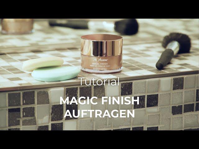 Wie trägst du M. Asam Magic Finish Make-up am besten auf? asambeauty verrät dir hier die Lösung.