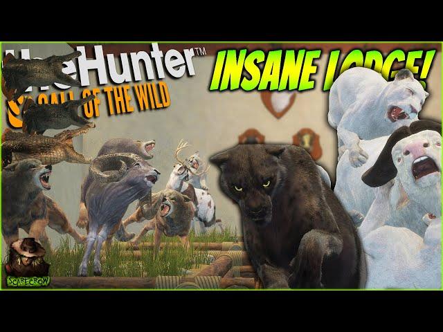 My Insane Trophy Lodge Tour With Super Rares, Diamonds, & More! Call of the wild