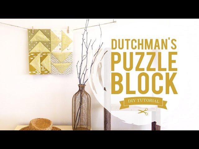 AGF Quilt Block Collection: Observer Dutchman's Puzzle Quilt Block Tutorial