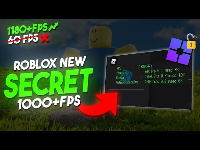  How To Get 1000+ FPS & Fix Lag In Roblox - Boost FPS and Increase Performance