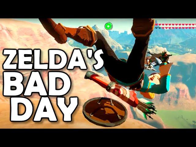 Zelda Has A BAD Day | Breath of the Wild | Funny Moments