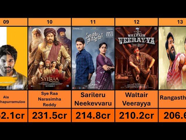 Highest Grossing Movies Of Telugu #movie #telugumovies #rrr #highestgrossingmovies