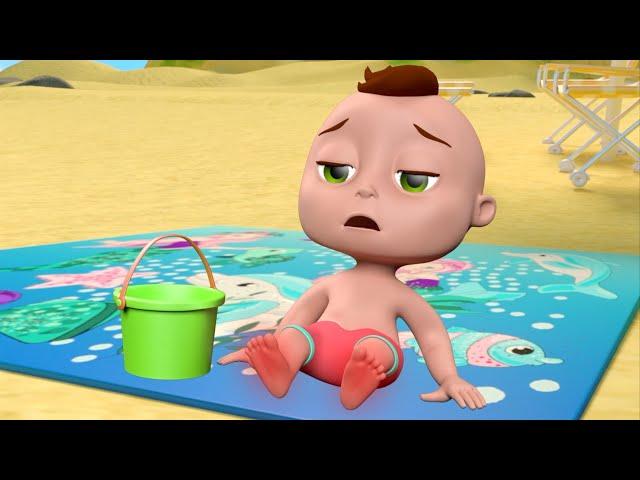 Let's Go To The Beach & Swim Like The Baby Sharks Do! Beach song + More Kids Cartoon!