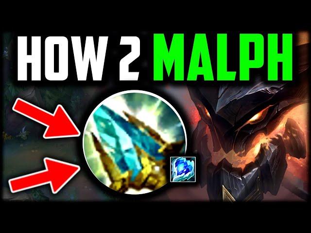 How to Malphite & CARRY Top (Best Build/Runes) - Malphite Beginners Guide Season 14