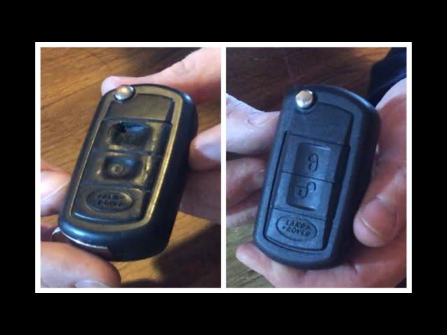 Replacing the Range Rover L322 Key Fob & Battery