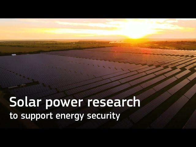 Solar power research to support energy security