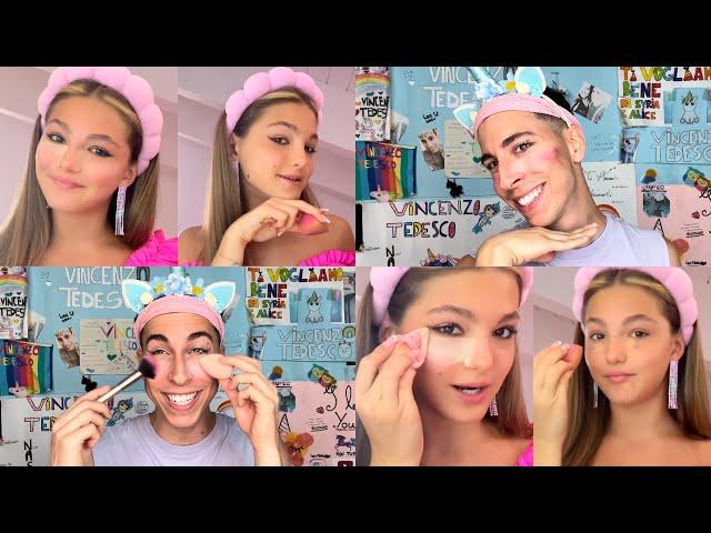 REACTION BAMBINA TUTORIAL MAKE-UP DI TIKTOK