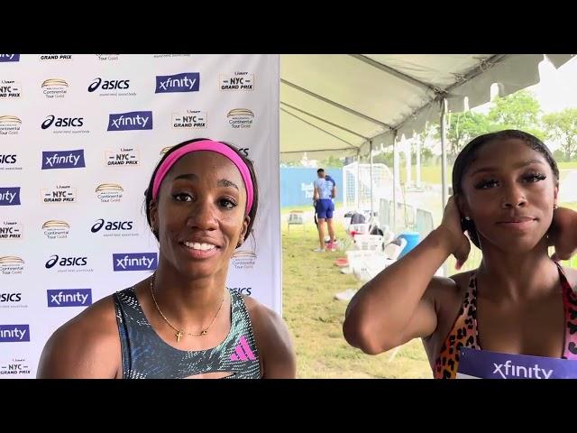 Keni Harrison Wins NYC Grand Prix 100m Hurdles in 12.29 Over Alaysha Johnson