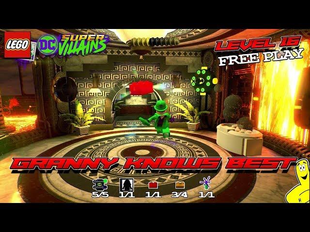 Lego DC Super-Villains: Level 16 / Granny Knows Best FREE PLAY (All Collectibles) - HTG