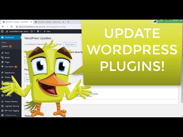 How to Update/Upgrade Wordpress Plugins to Newer Versions Inside WP-Admin EASY Tutorial!