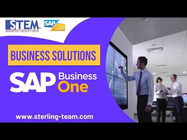 Existing Business Solutions on SAP Business One - English Version