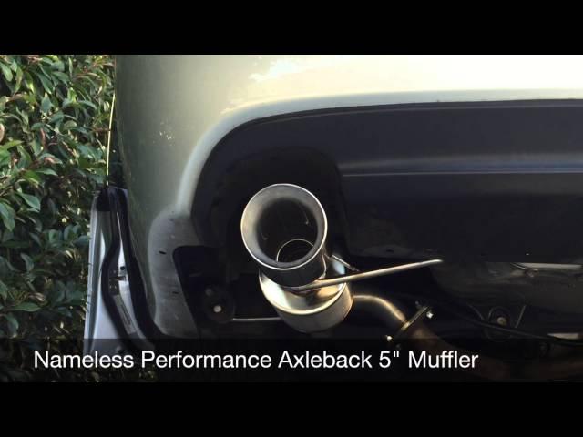 Nameless Axleback 5" Muffler Legacy 2.5i