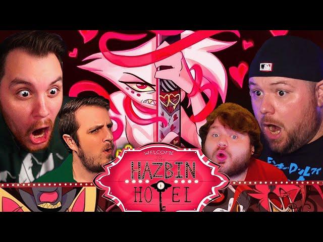 Hazbin Hotel Addict Music Video Group REACTION