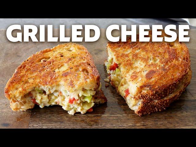 How to Make an Italian Marinated Grilled Cheese | Food Wishes