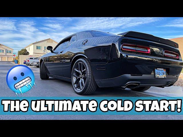 This Cold Start On My Dodge Challenger R/T Almost Blew My Eardrums Out! | SUPER LOUD