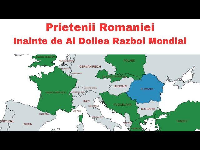 Ce Tari Au Fost Aliatii Romaniei In Pragul Celui de Al Doilea Razboi Mondial