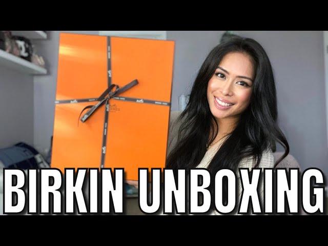 MY FIRST BIRKIN! HERMES DREAM BAG UNBOXING / 100K SUBSCRIBERS MILESTONE GIFT 